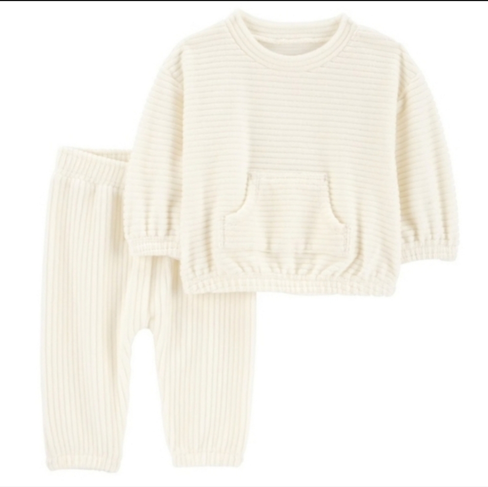 Carter's Toddler Velour 2pc Outfit